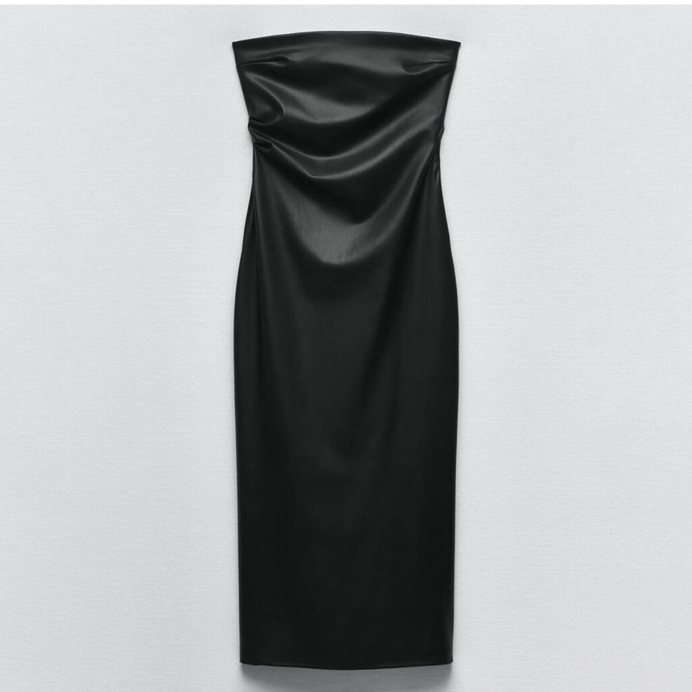 Zara Leather Dress